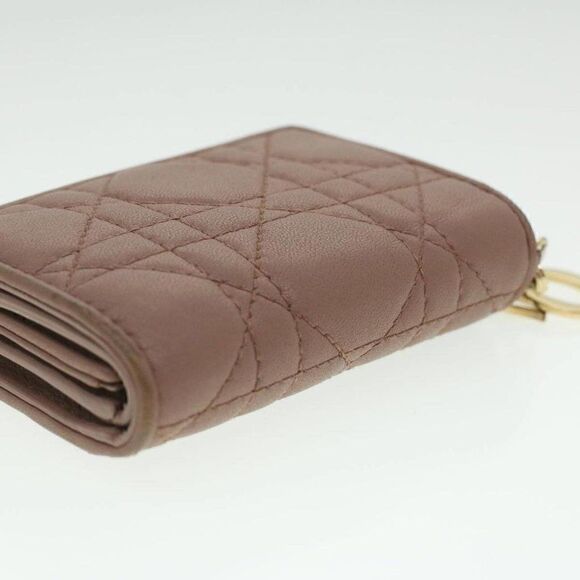 Christian Dior Wallet Lamb Skin Pink - Picture 7 of 15